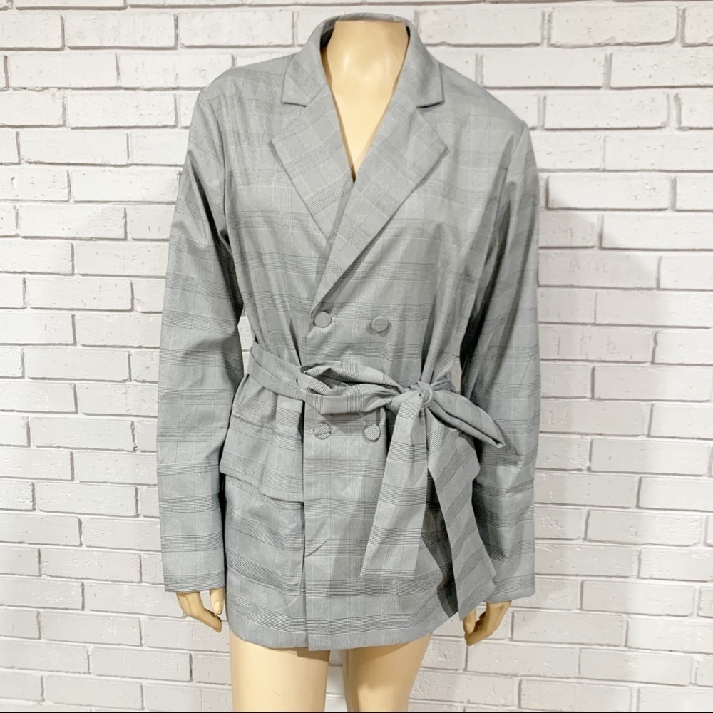 Avantlook Women’s Plaid-Print Coat‎
